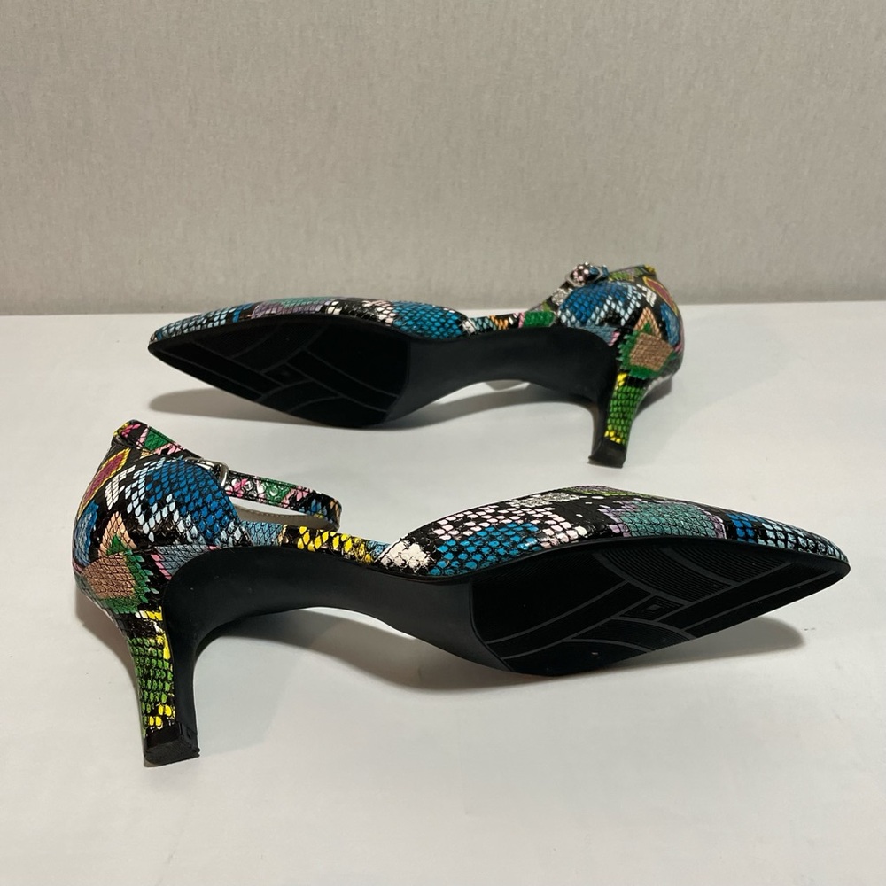 Array Pointed-Toe Ankle-Strap Pumps , Size 9.5 W … - image 2